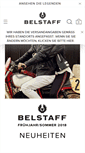 Mobile Screenshot of belstaff.de